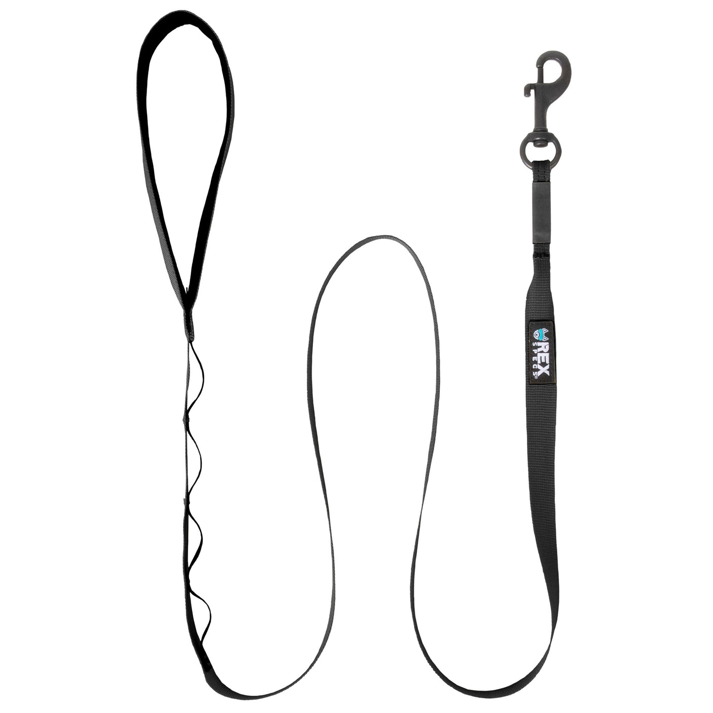 Black Trailhead Leash Single Snap