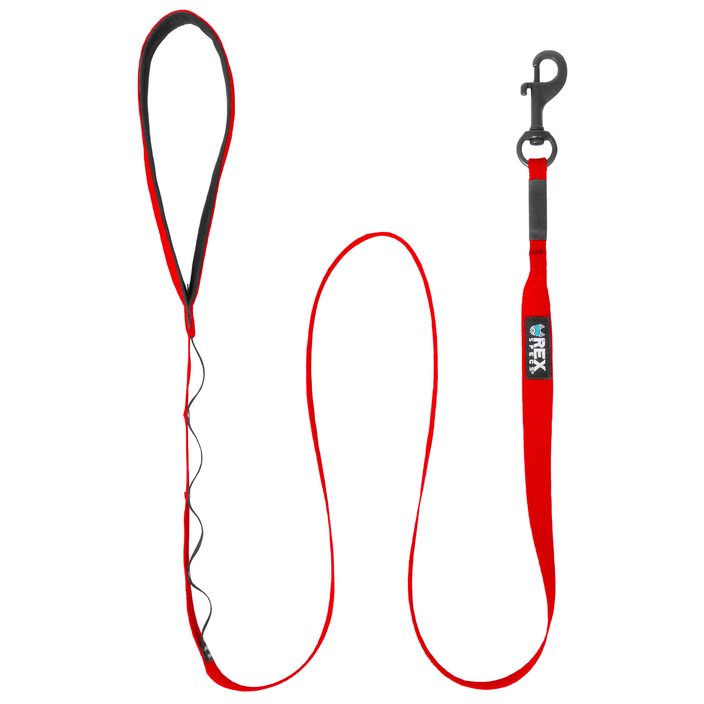 Ranger Red Trailhead Leash Single Snap
